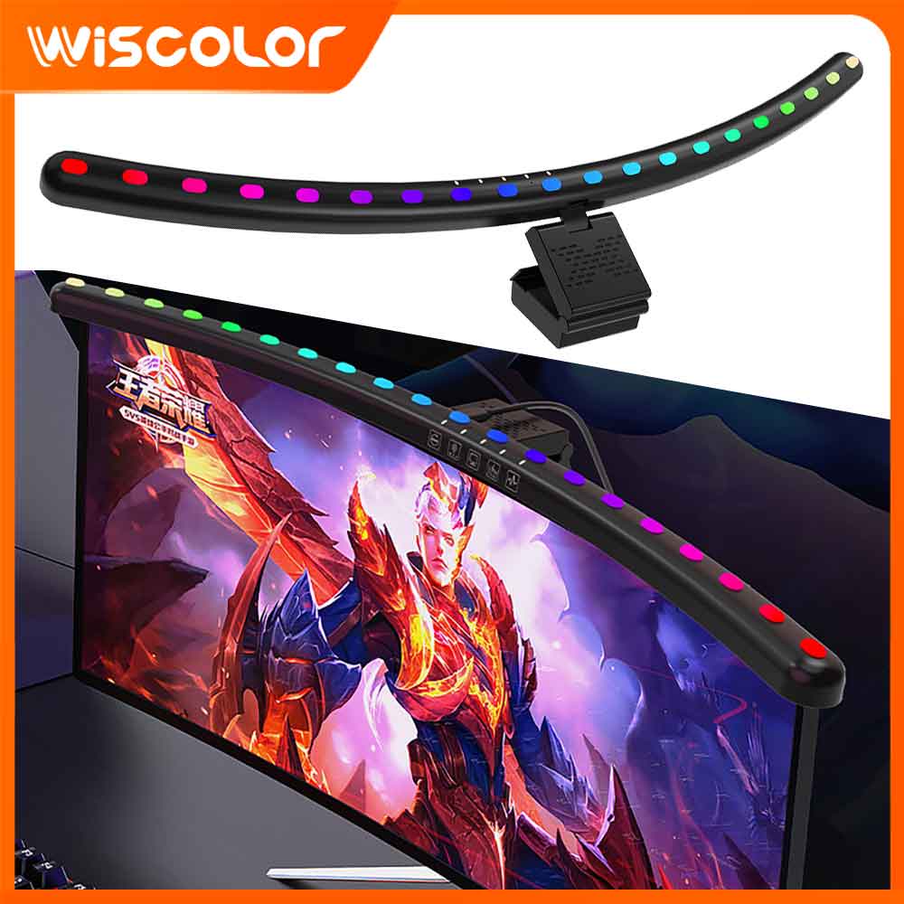 Setup Desk Monitor - Barra de Luz RGB para Monitor,