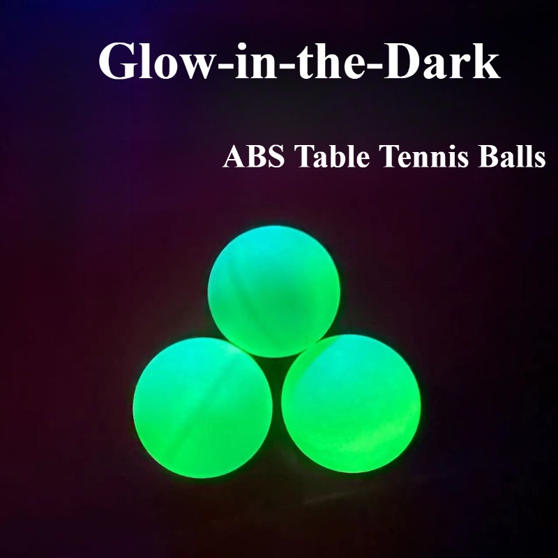 Desk Setup Dark - Pelotas de Tenis de Mesa Luminosas,