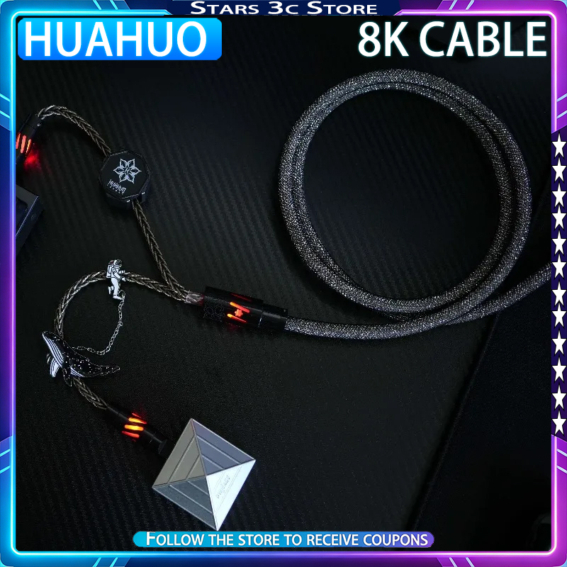 Desk Setup Computer - Teclado Huahuo Pro 8K con Eje