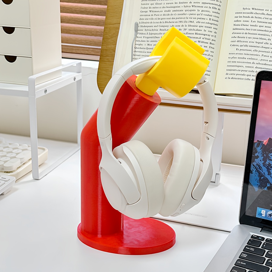 Desk Setup Headphones - Soporte Creativo para Auriculares y Estante