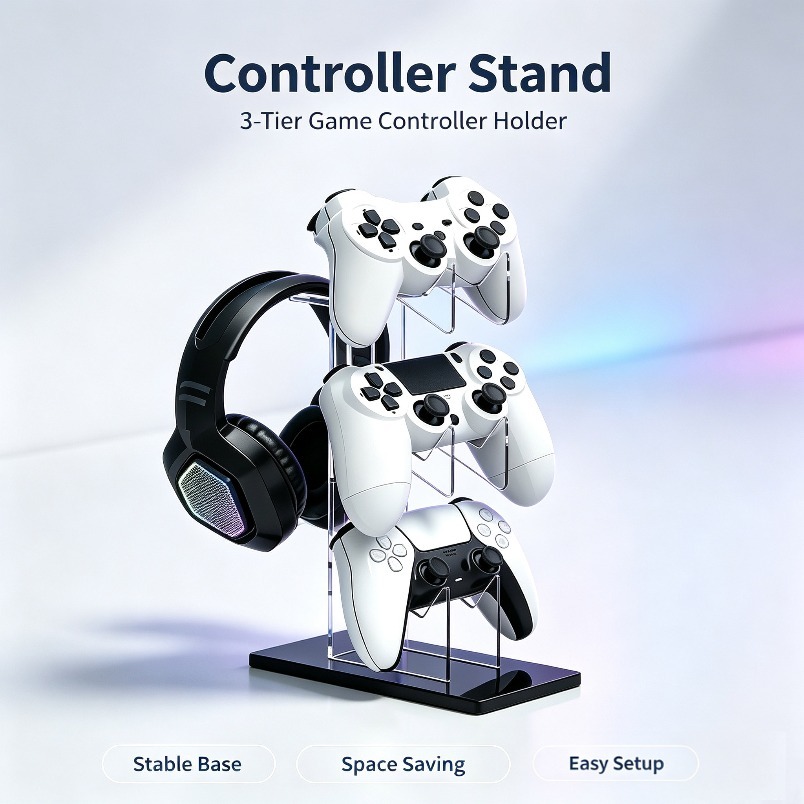 Desk Setup Headphones - Estante de Almacenamiento para Juegos de