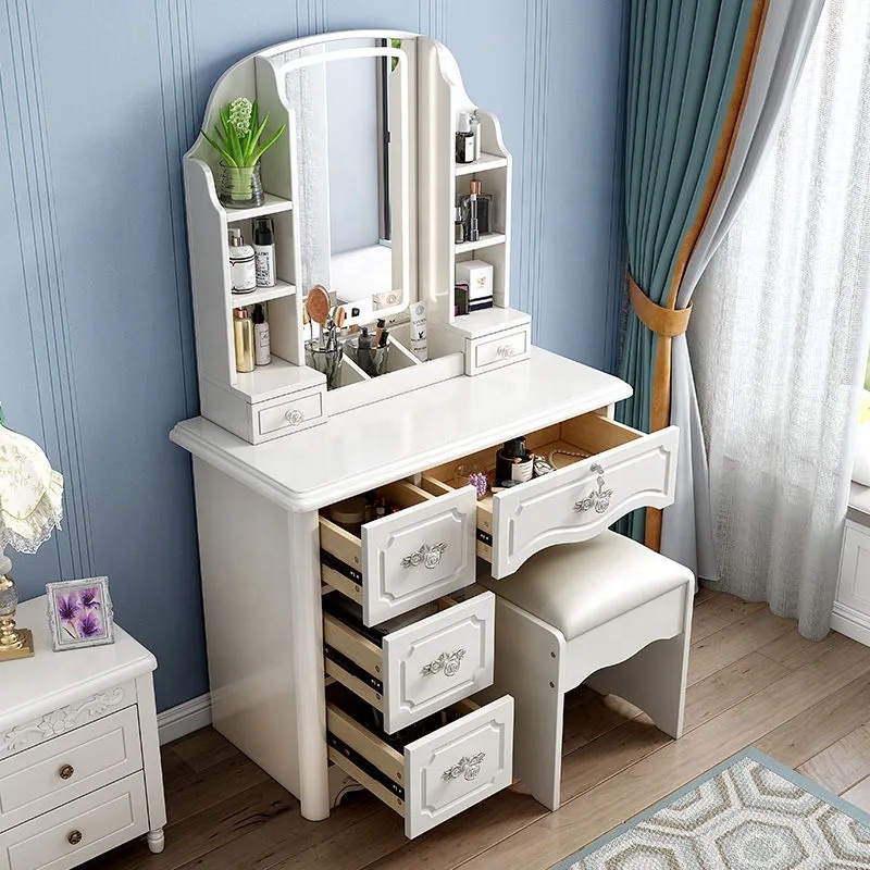 Juego de tocador moderno de ma - Desk Vanity Setup reseña y precio