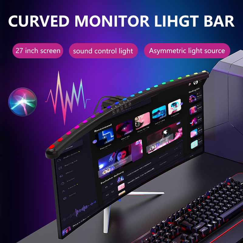 Barra de Luz RGB para Monitor, - Setup Desk Monitor reseña y precio