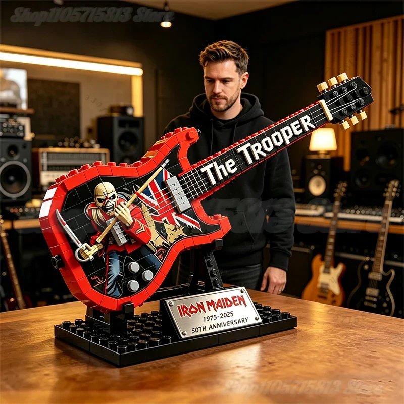 Kit de modelo de guitarra de l - Desk Setup Decor reseña y precio