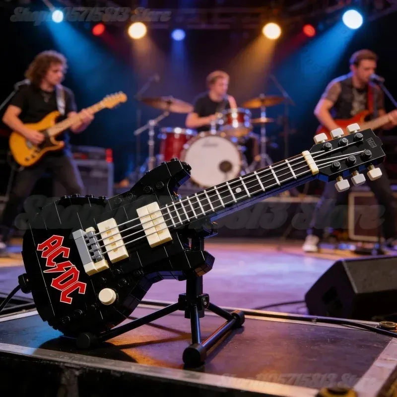 Kit de modelo de guitarra de l - Desk Setup Decor reseña y precio