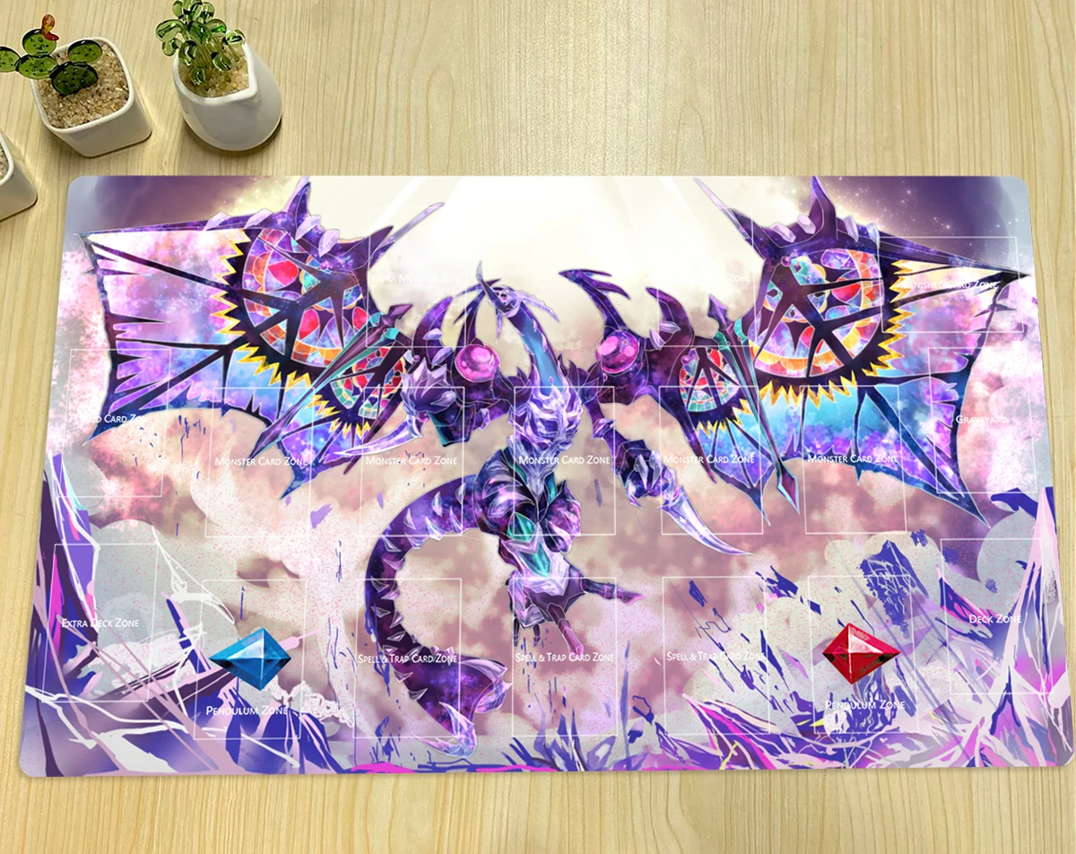YuGiOh ARC-V tapete de juego D - Desk Setup Dark reseña y precio