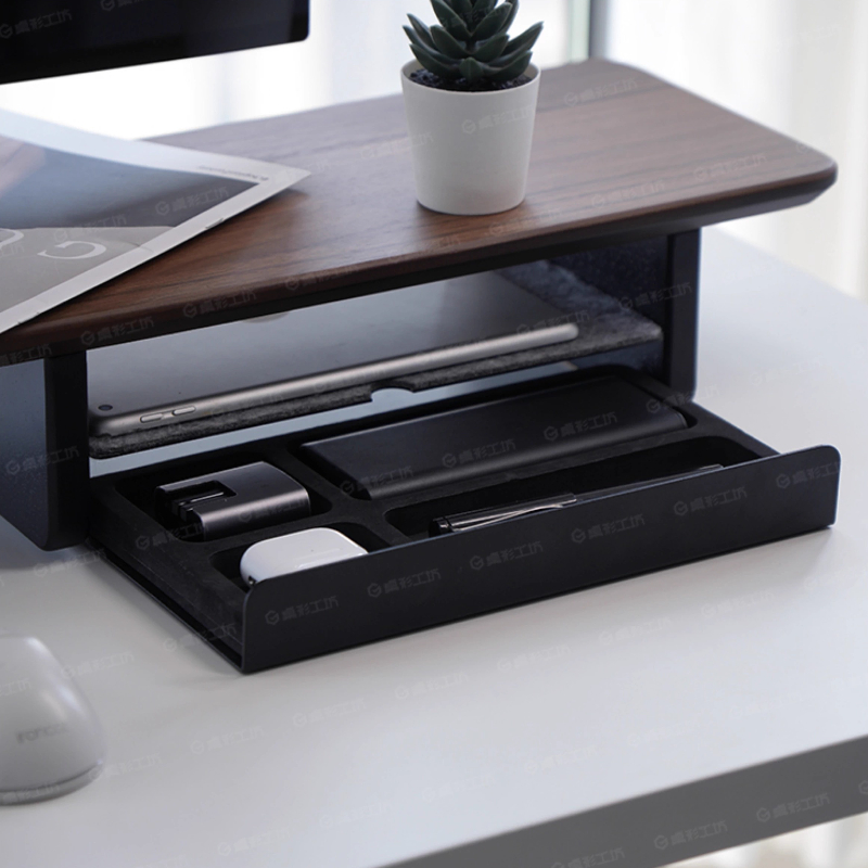 Soporte para Monitor, cajones  - Desk Setup Computer reseña y precio