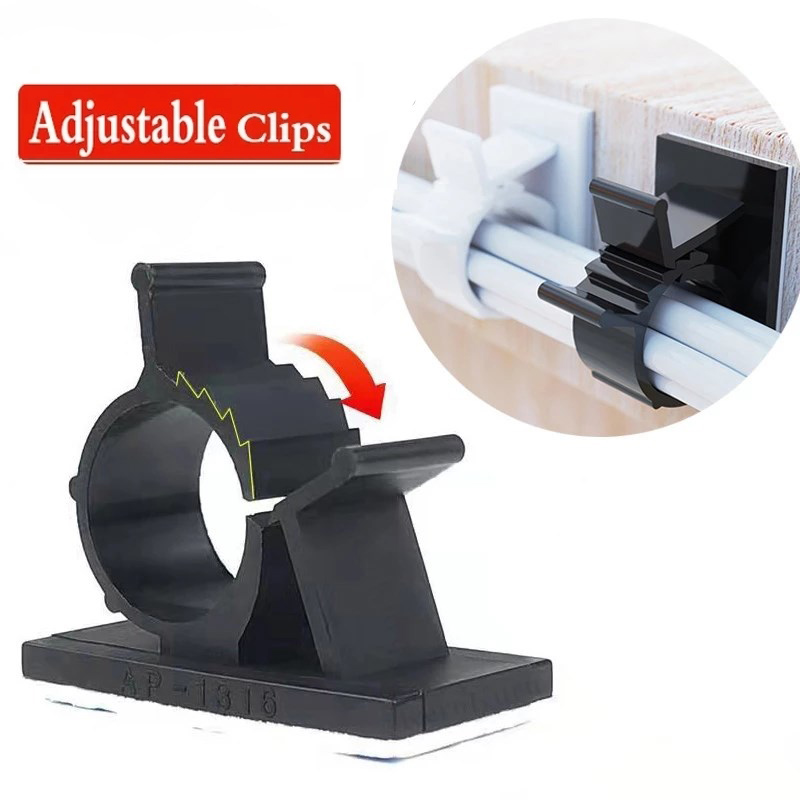 Organizador de cables ajustabl - Desk Setup Computer reseña y precio