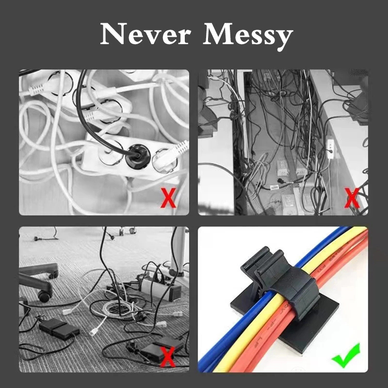 Organizador de cables ajustabl - Desk Setup Computer reseña y precio