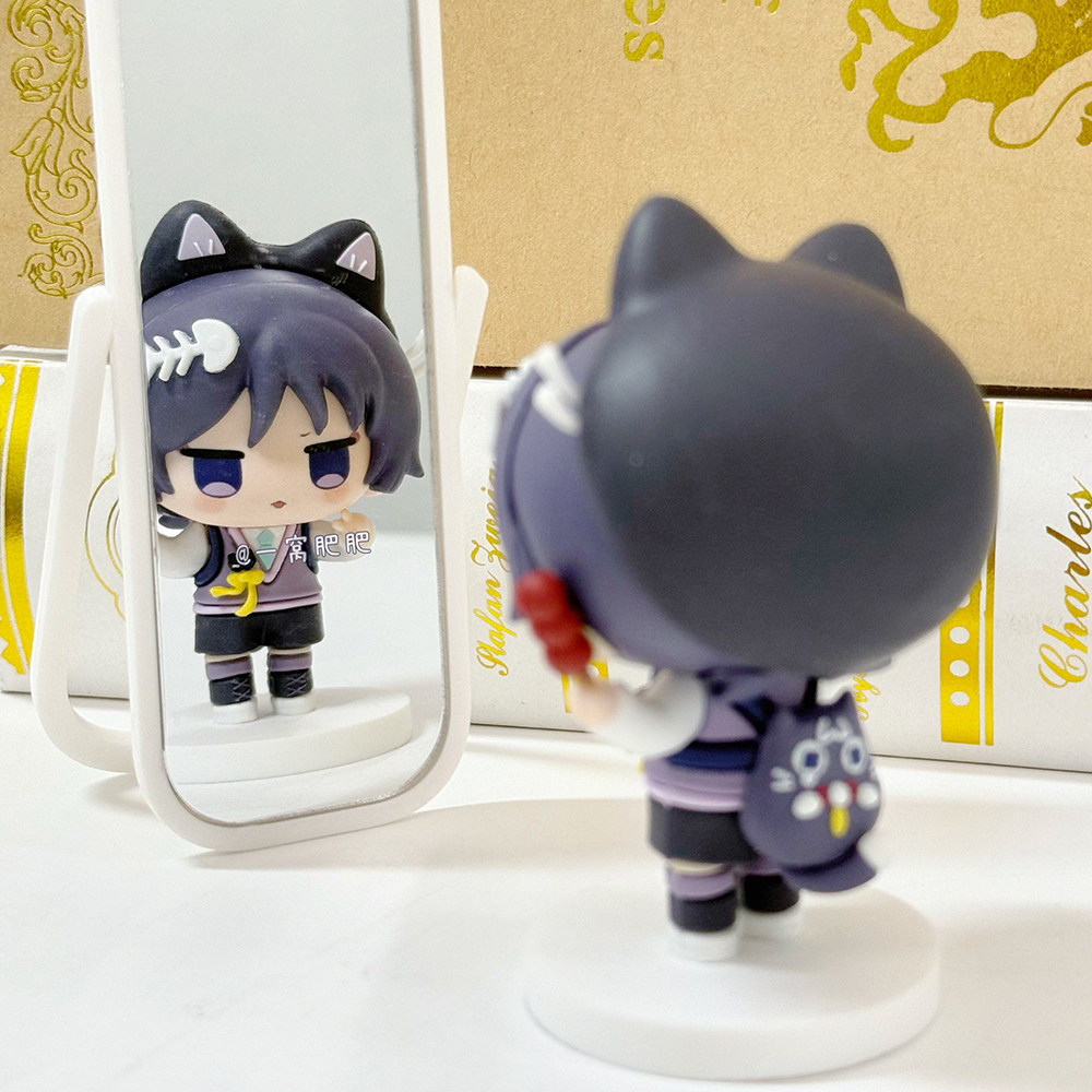 Figura de PVC del Gato Scaramo - Desk Setup Decor reseña y precio