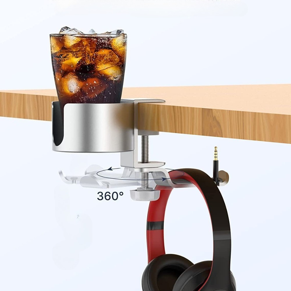 360 °   Soporte Giratorio para - Desk Setup Headphones reseña y precio
