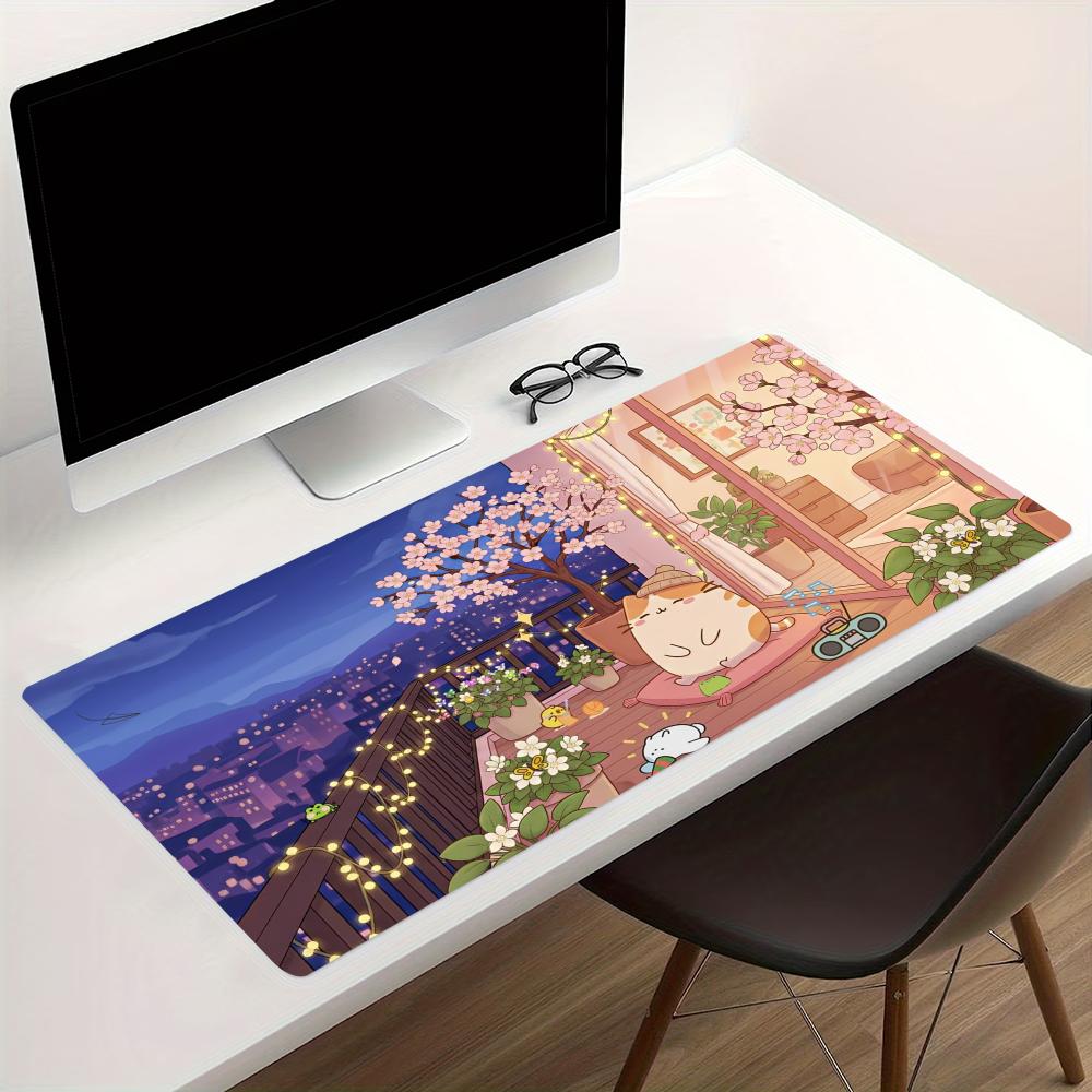Alfombrilla de ratón para jueg - Desk Setup Laptop And Pc reseña y precio