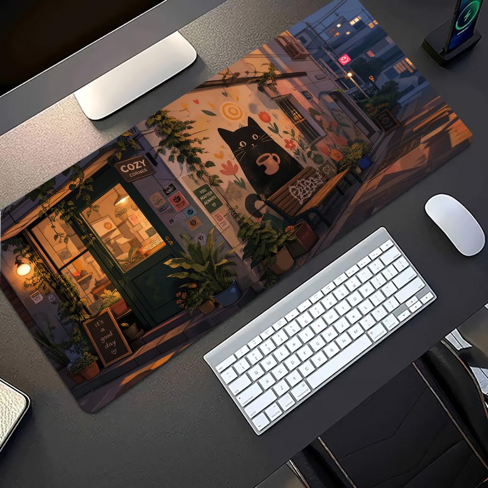 Alfombrilla de ratón para jueg - Desk Setup Laptop And Pc reseña y precio