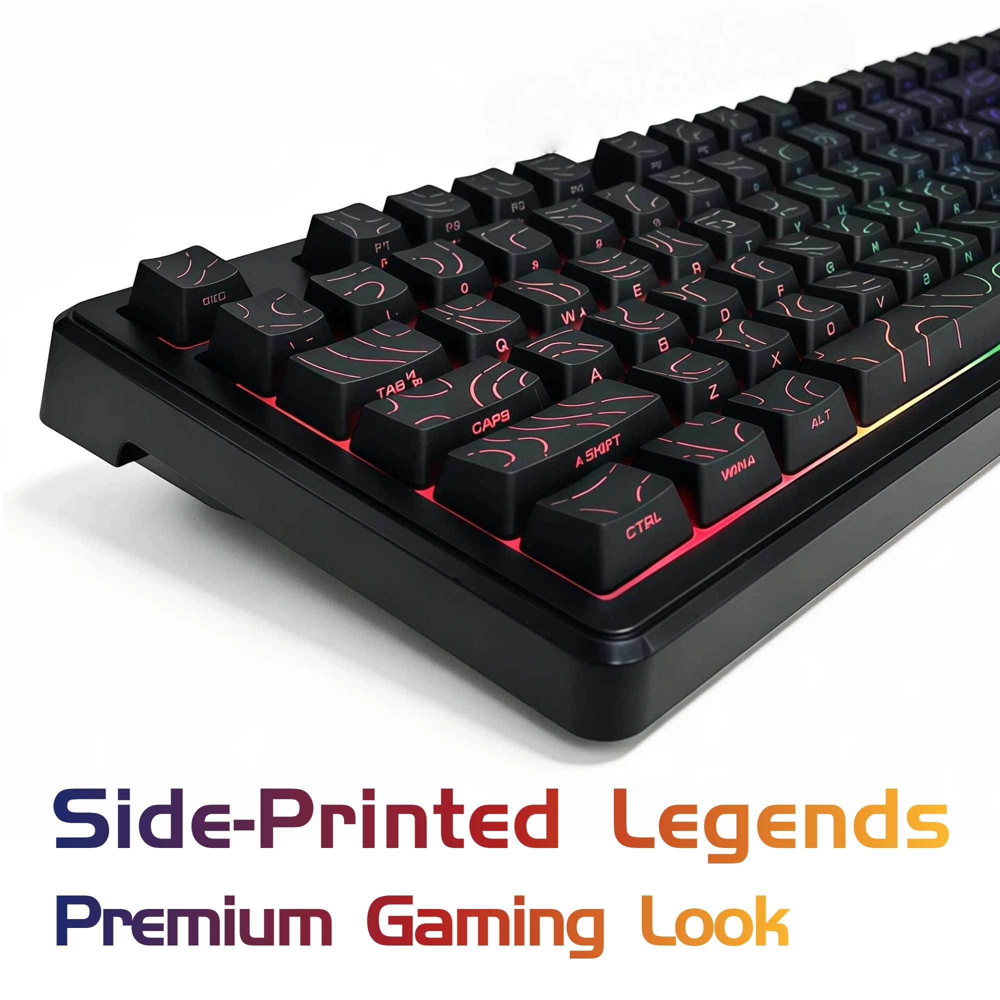 Teclado Compacto con Cable de  - Desk Setup Laptop And Pc reseña y precio