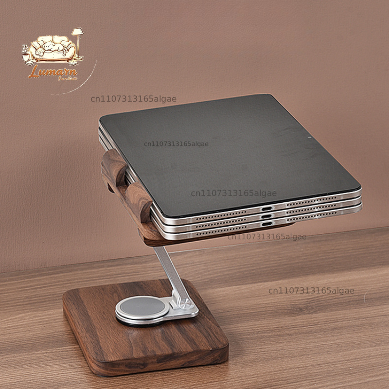 Soporte para iPad de Madera de - Desk Setup Tablet reseña y precio