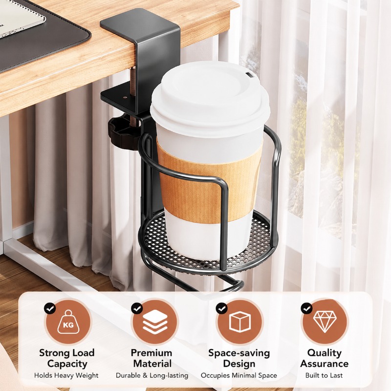 Soporte para Tazas y Auricular - Desk Setup Headphones reseña y precio
