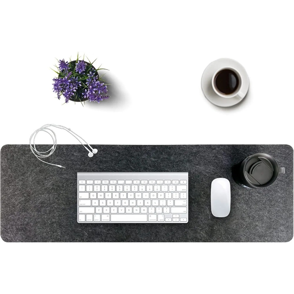 Alfombrilla de fieltro para es - Desk Setup Carpet reseña y precio