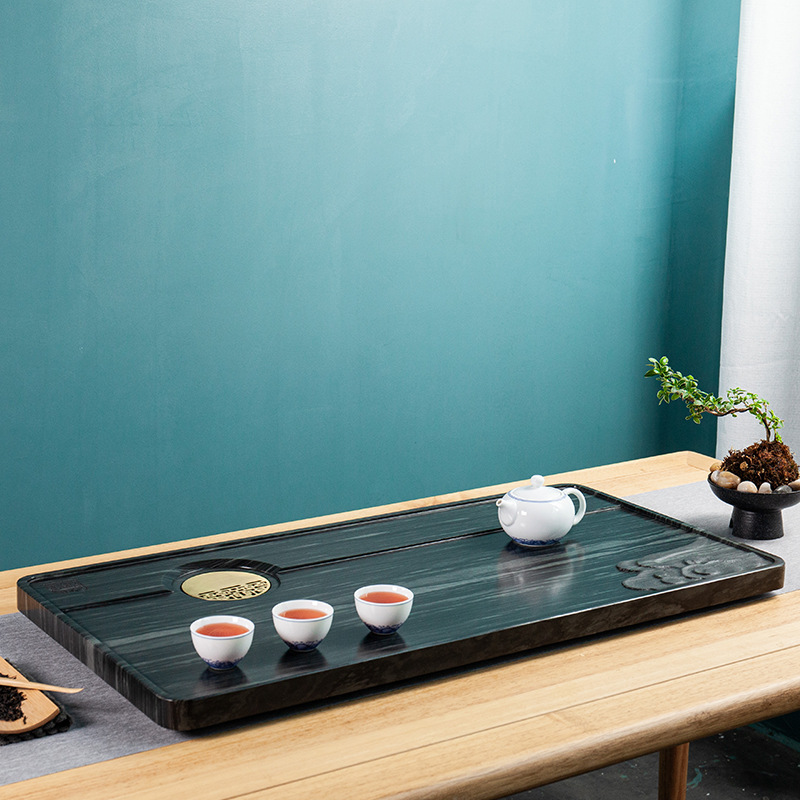 Nueva bandeja de té de piedra  - Desk Setup Green reseña y precio