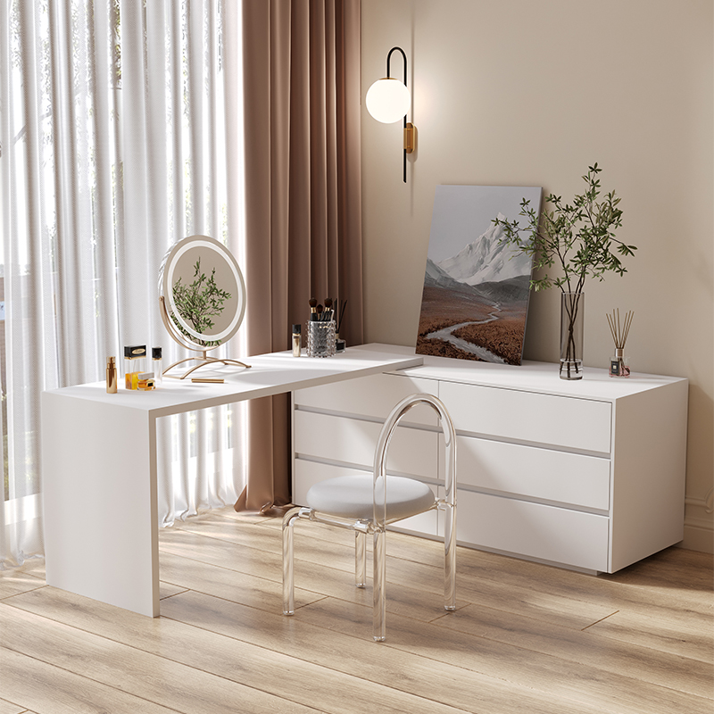 Tocador, escritorio de ordenad - Desk Vanity Setup reseña y precio