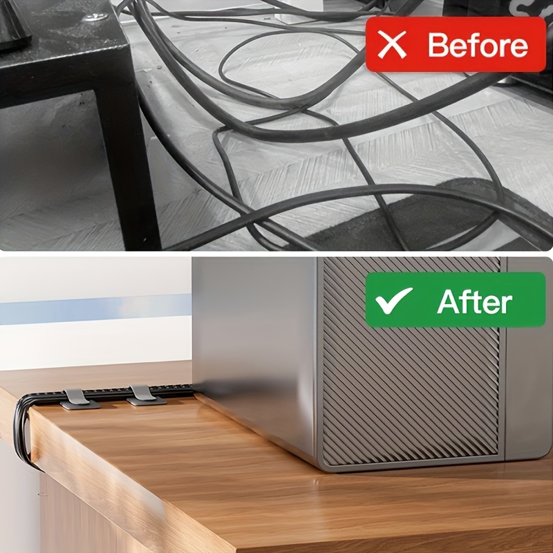 Bridas para cables reutilizabl - Desk Setup In Small Bedroom reseña y precio