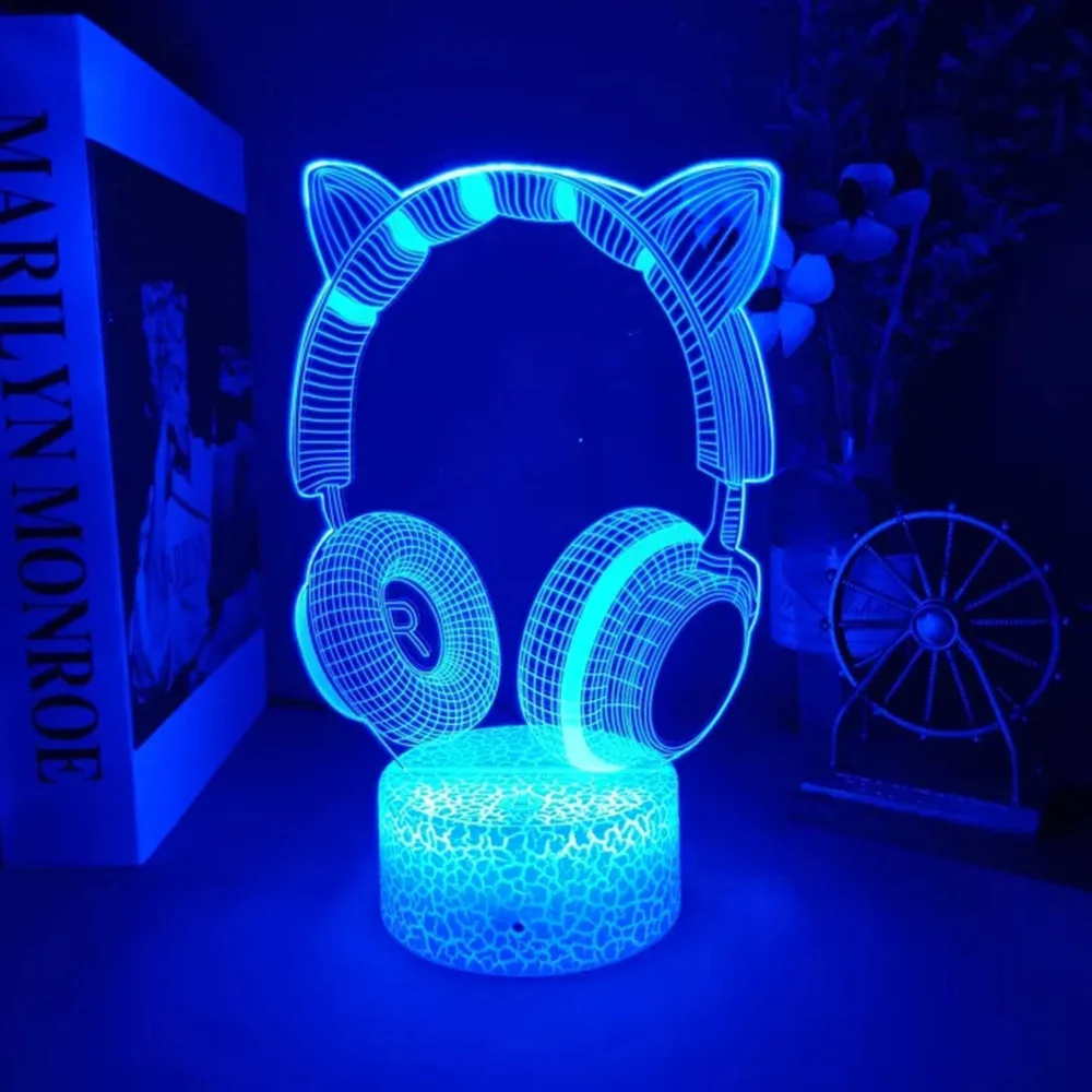 Auriculares con luz nocturna d - Desk Setup Headphones reseña y precio