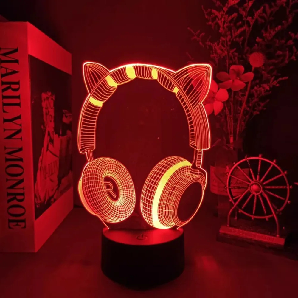 Auriculares con luz nocturna d - Desk Setup Headphones reseña y precio