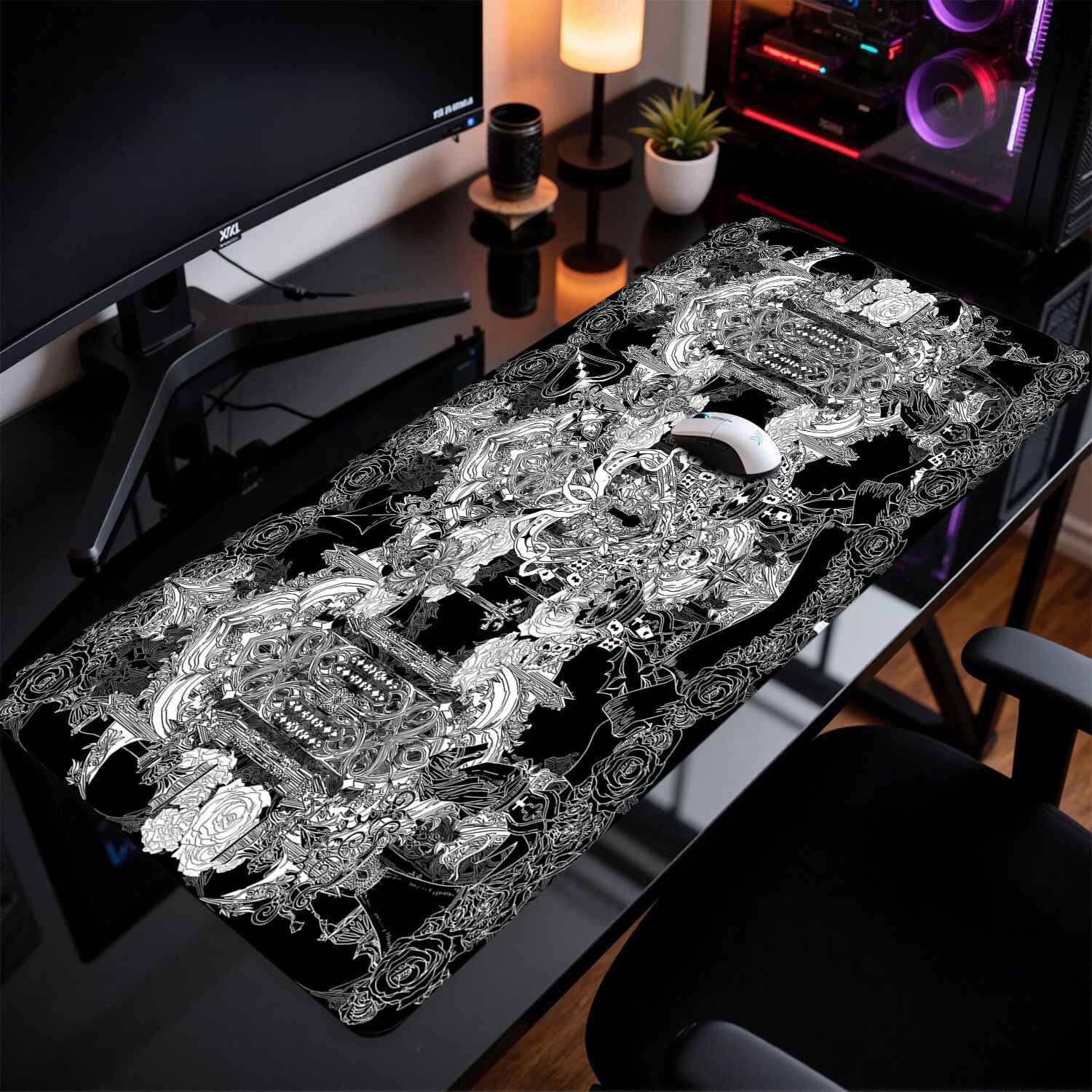 Divine Realm-guía para ratón c - Desk Setup Dark reseña y precio