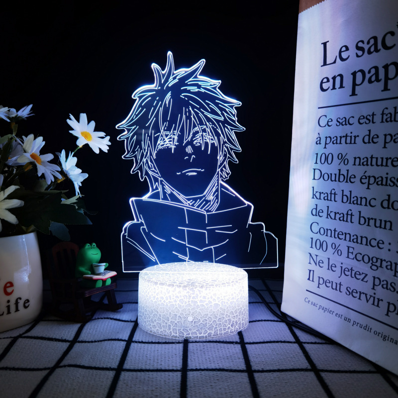 Lámpara de Noche 3D de Anime J - Led Desk Light Usb reseña y precio