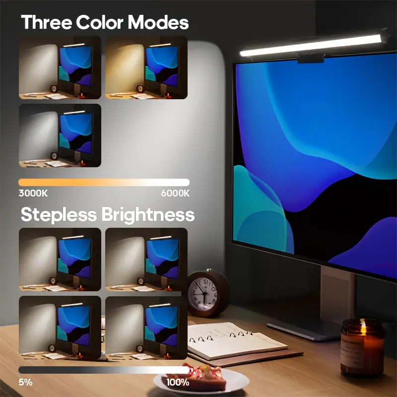 Lámpara LED USB para Escritori - Led Desk Light Usb reseña y precio