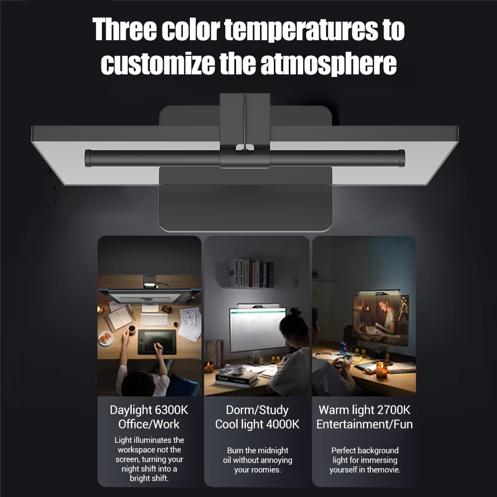 Wiscolor pantalla LED Monitor  - Led Desk Light Usb reseña y precio