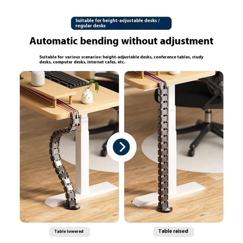 Tubo modular gestión cables AB - Desk Setup Youtube reseña y precio
