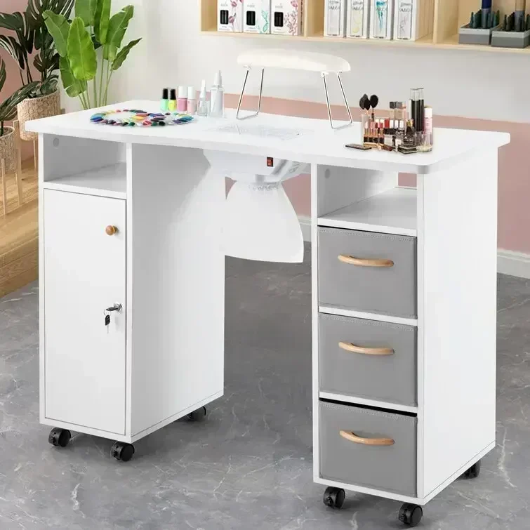 -Conjunto De mesas y sillas mo - Desk Vanity Setup reseña y precio