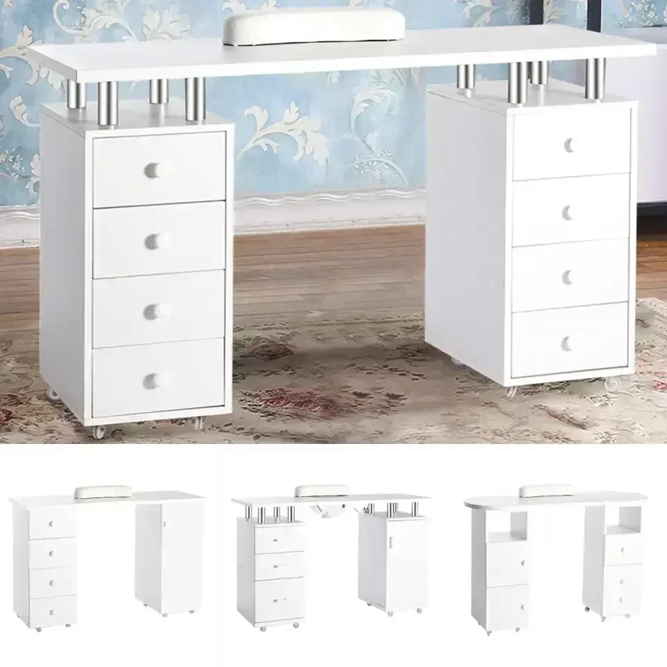 -Conjunto De mesas y sillas mo - Desk Vanity Setup reseña y precio