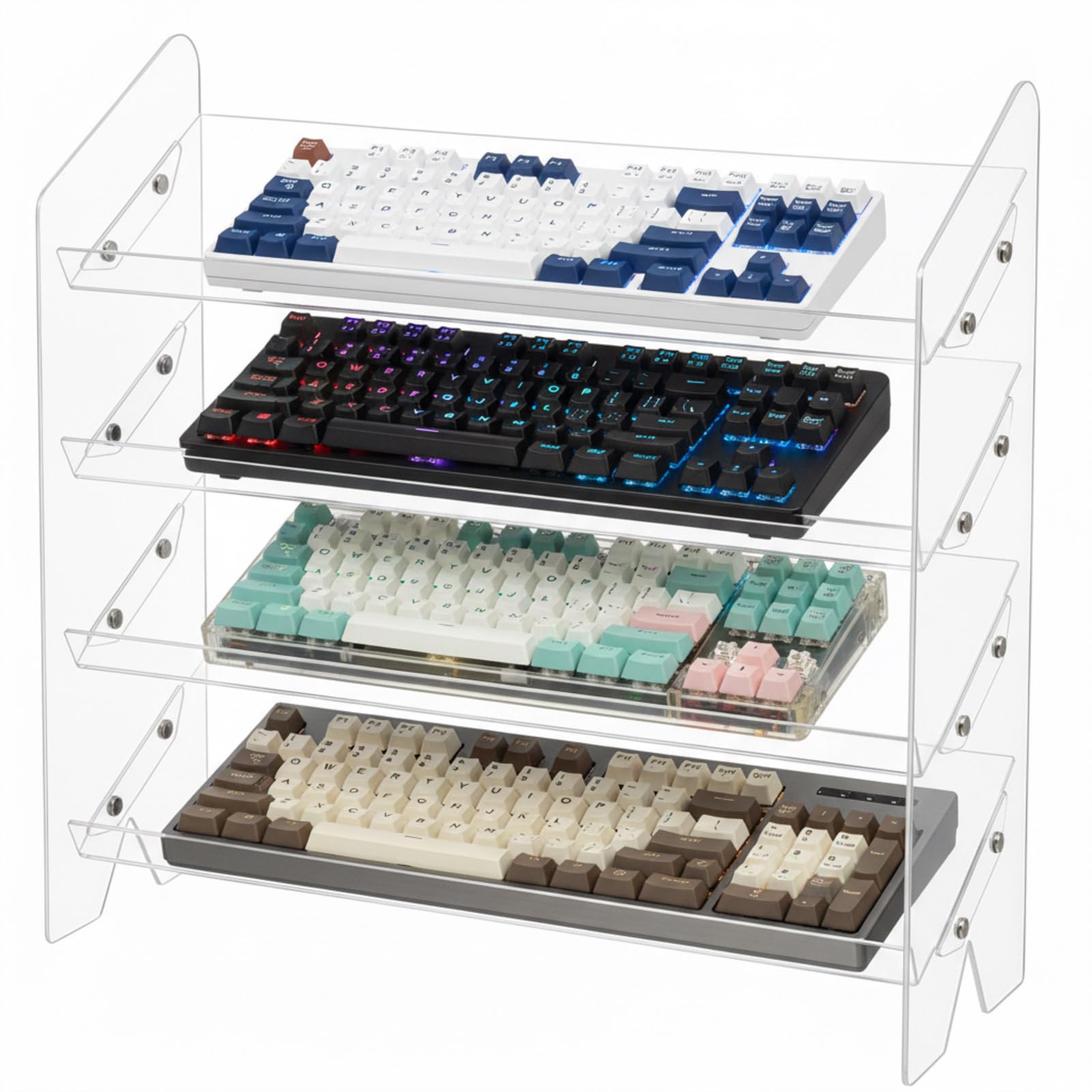 Expositor de acrílico para tec - Desk Setup Tablet reseña y precio
