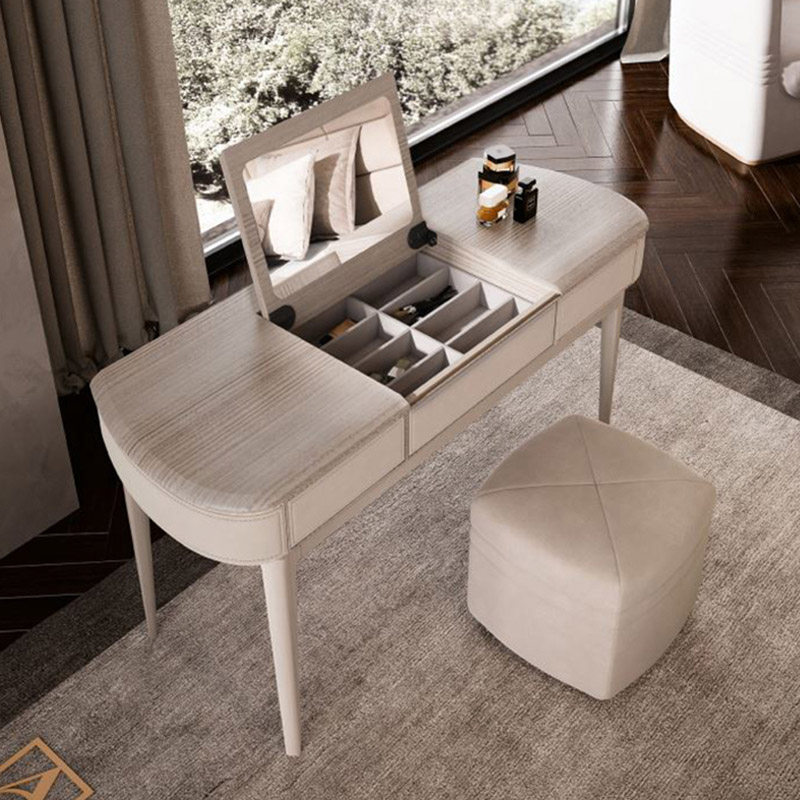 Tocador de maquillaje moderno  - Desk Vanity Setup reseña y precio