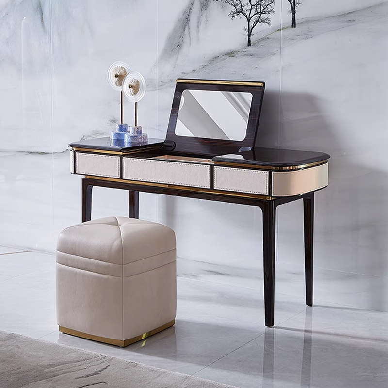 Tocador de maquillaje moderno  - Desk Vanity Setup reseña y precio