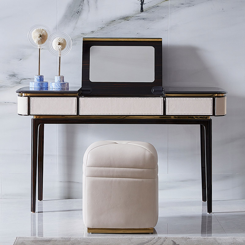 Tocador de maquillaje moderno  - Desk Vanity Setup reseña y precio