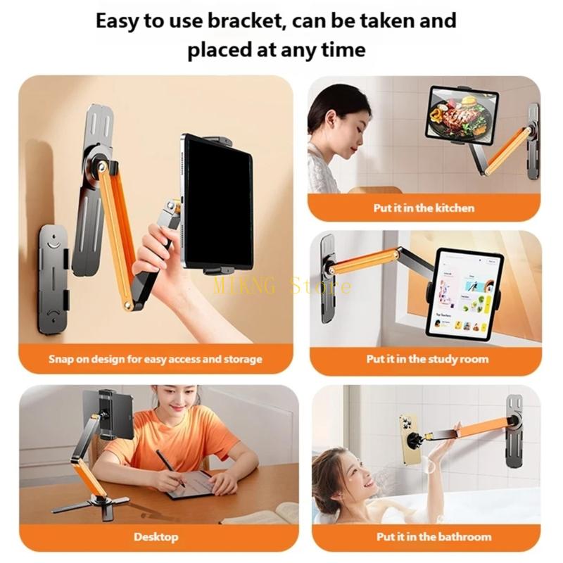 Soporte para tableta y teléfon - Desk Setup Tablet reseña y precio