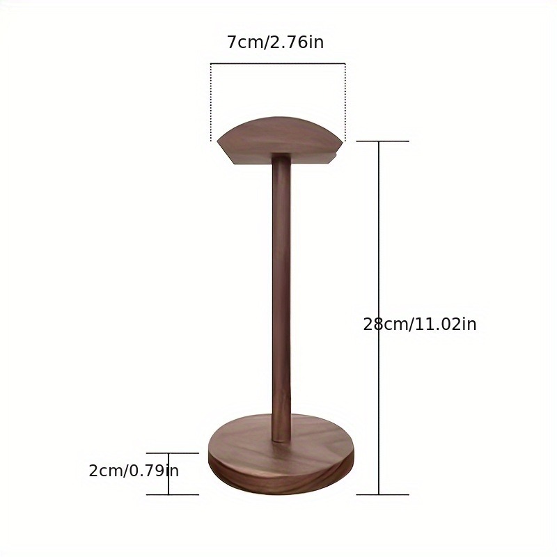 Soporte de madera para auricul - Desk Setup Headphones reseña y precio