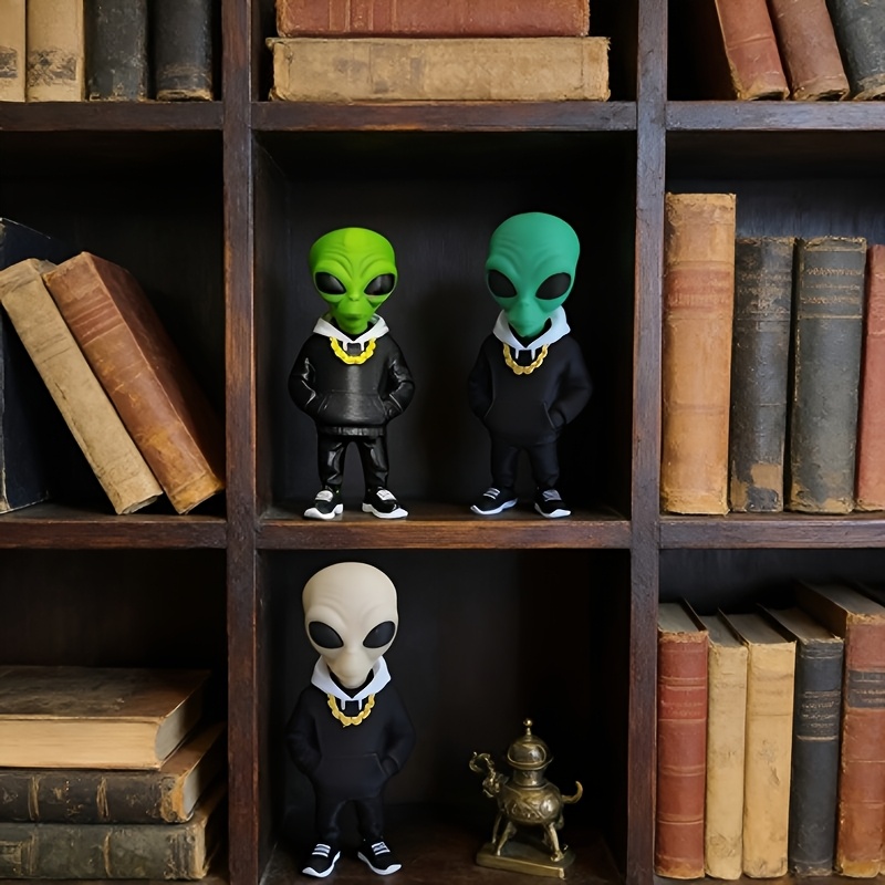 Figura de alienígena verde de  - Desk Setup Green reseña y precio